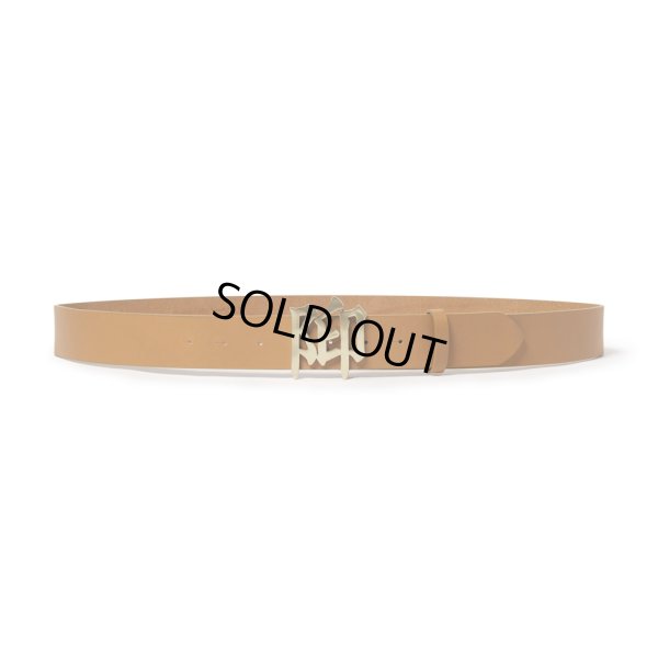 画像1: BlackEyePatch/KANJI PARTS BUCKLE BELT（BEIGE）