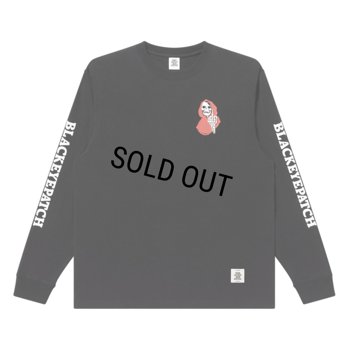 画像1: BlackEyePatch/HAVE A NICE DAY L/S TEE（BLACK） (1)
