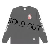 BlackEyePatch/HAVE A NICE DAY L/S TEE（BLACK）