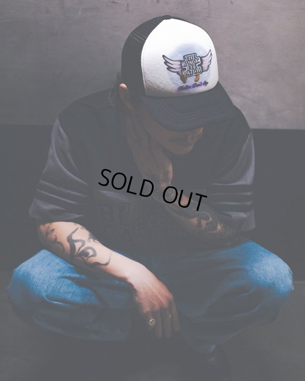 画像3: BlackEyePatch/FLYING OG BOY AIRBRUSHED MESH CAP（WHITE/BLACK）