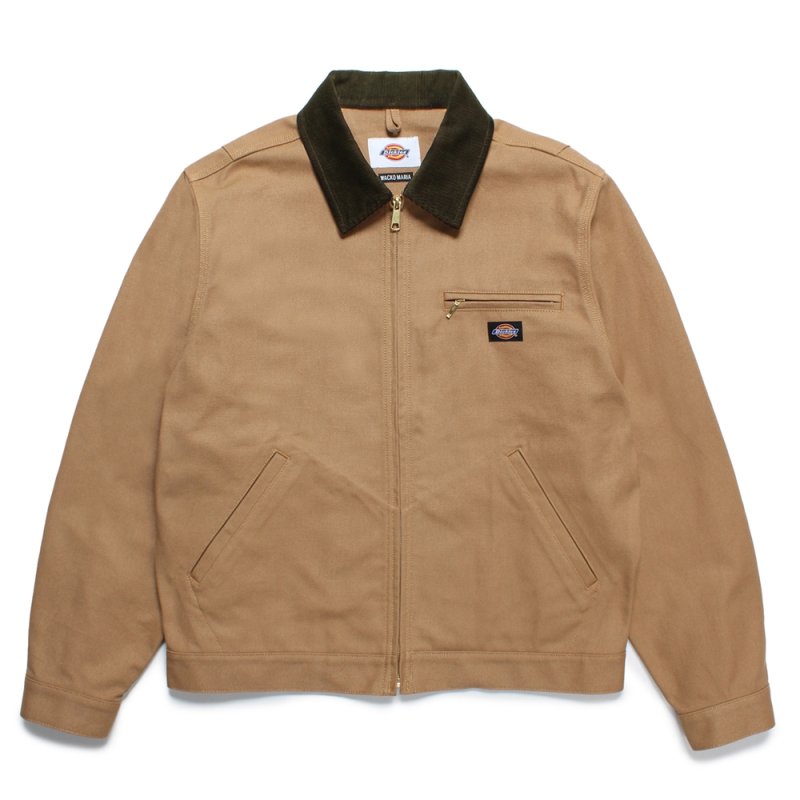 画像1: WACKO MARIA/DICKIES / WORK JACKET（BROWN）［ワークJKT-25春夏］