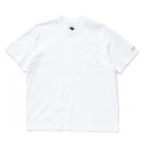 RATS/PACK TEE REGULAR SILHOUETTE "CREW NECK"（WHITE）［プリントポケT-25春夏］