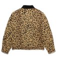 画像2: WACKO MARIA/DICKIES / LEOPARD WORK JACKET（BEIGE）［レオパードワークJKT-25春夏］ (2)