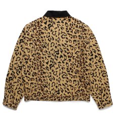 画像2: WACKO MARIA/DICKIES / LEOPARD WORK JACKET（BEIGE）［レオパードワークJKT-25春夏］ (2)