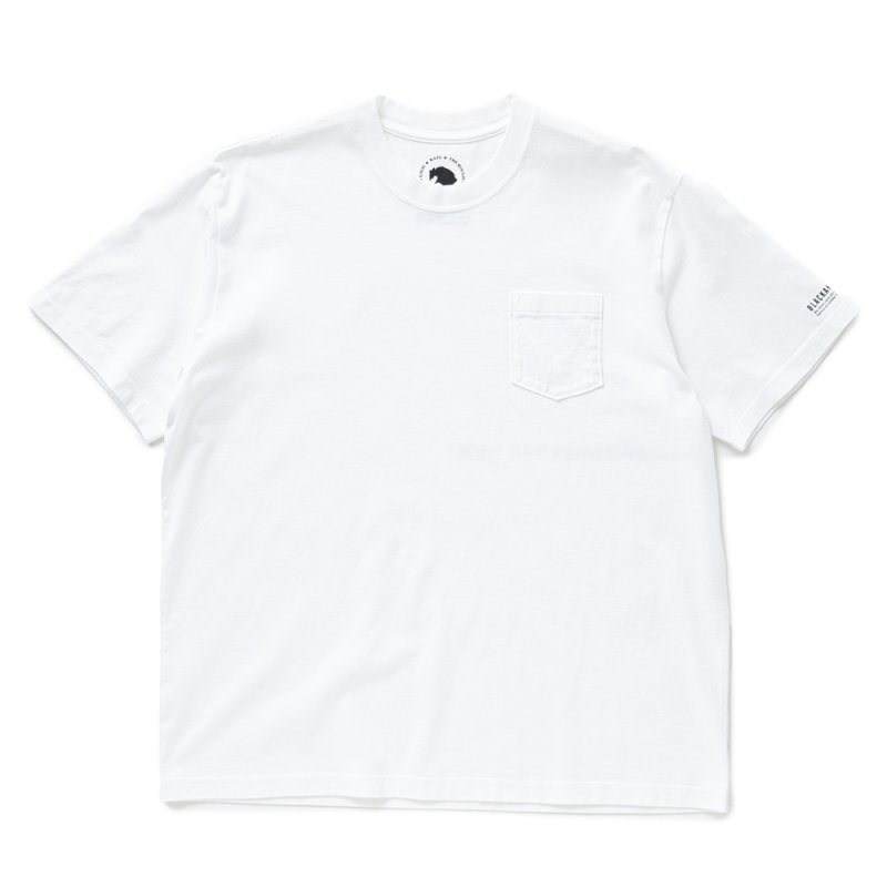 画像1: RATS/PACK TEE REGULAR SILHOUETTE "CREW NECK"（WHITE）［プリントポケT-25春夏］