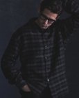 画像9: RATS/OMBRE CHECK SHIRT（BLACK/GRAY CHECK）［オンブレチェックシャツ-25春夏］
