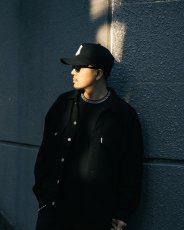 画像6: COOTIE PRODUCTIONS/Jacquard Neck S/S Tee（Black）［ジャガードネックT-25春夏］ (6)