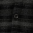 画像5: RATS/OMBRE CHECK SHIRT（BLACK/GRAY CHECK）［オンブレチェックシャツ-25春夏］