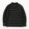 画像2: RATS/OMBRE CHECK SHIRT（BLACK/GRAY CHECK）［オンブレチェックシャツ-25春夏］ (2)