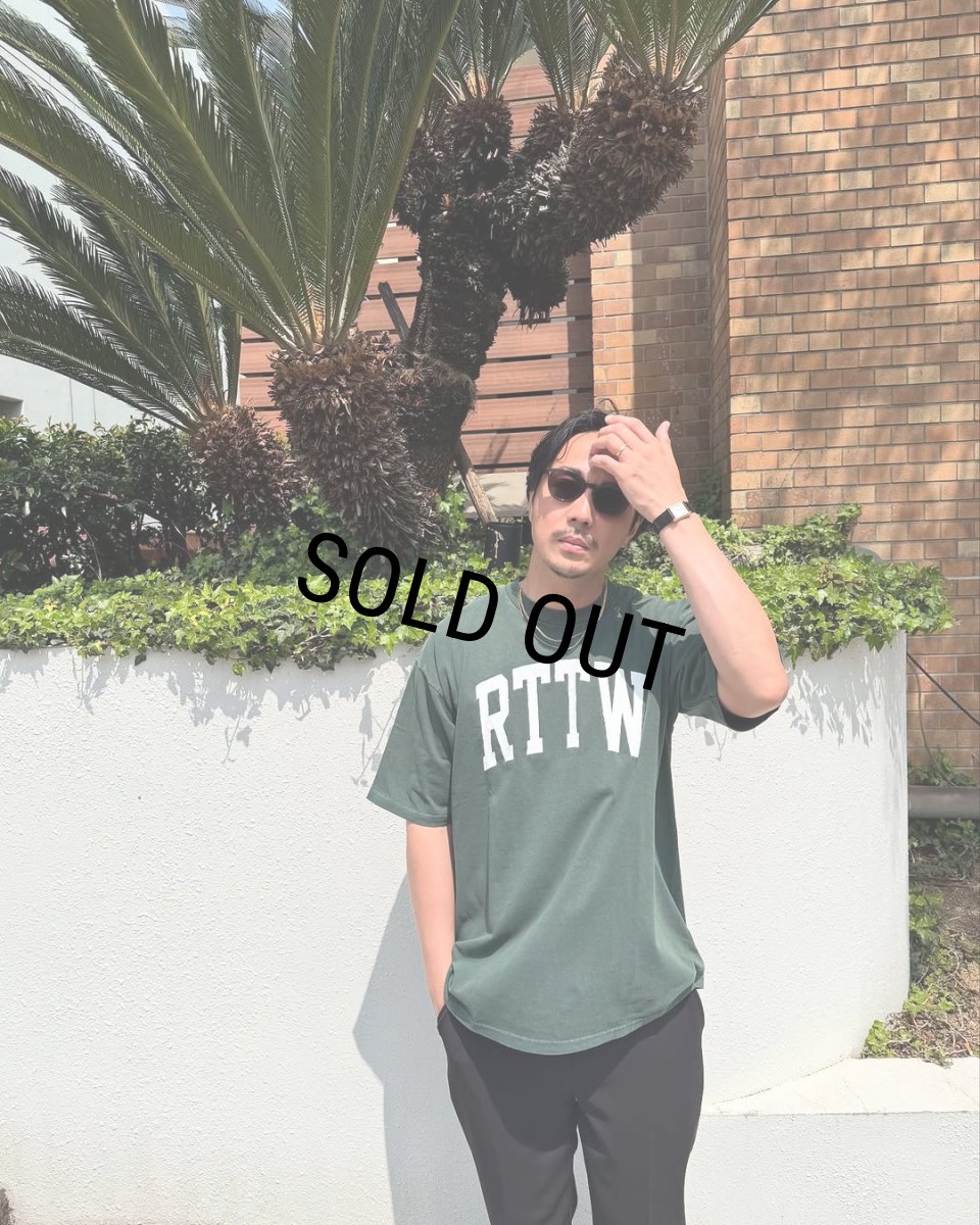 画像6: ROTTWEILER/RTTW PIGMENT TEE（GREEN）［ピグメント染めプリントT-25春夏］ (6)