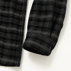 画像6: RATS/OMBRE CHECK SHIRT（BLACK/GRAY CHECK）［オンブレチェックシャツ-25春夏］ (6)
