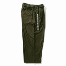 画像2: 【30%OFF】TIGHTBOOTH/BAGGY SLACKS（Olive）［バギースラックス-24秋冬］ (2)