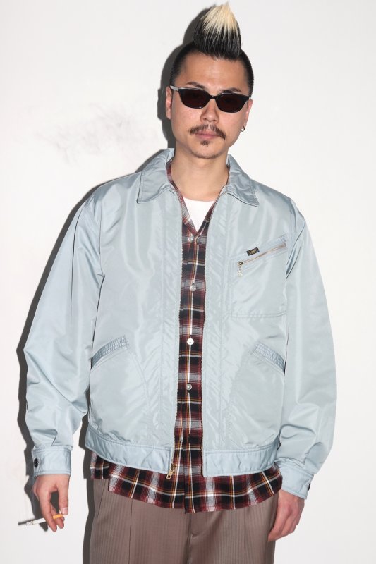 WACKO MARIA/LEE / NYLON 91-B JACKET（LIGHT BLUE）［ナイロン91-B