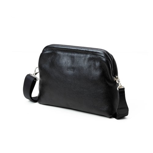 他の写真2: CALEE/STUDS LEATHER SHOULDER BAG ＜INTERNAL FLEX FRAME TYPE＞（BLACK）［レザーショルダーバッグ-25春夏］