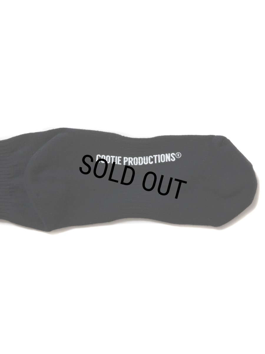 画像3: COOTIE PRODUCTIONS/Raza High Socks（Black）［ハイソックス-25春夏］ (3)