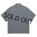 WACKO MARIA/50'S OPEN COLLAR SHIRT（NAVY）［ピンポイントステッチ50'Sオープンカラーシャツ-25春夏］