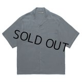 WACKO MARIA/50'S OPEN COLLAR SHIRT（NAVY）［ピンポイントステッチ50'Sオープンカラーシャツ-25春夏］