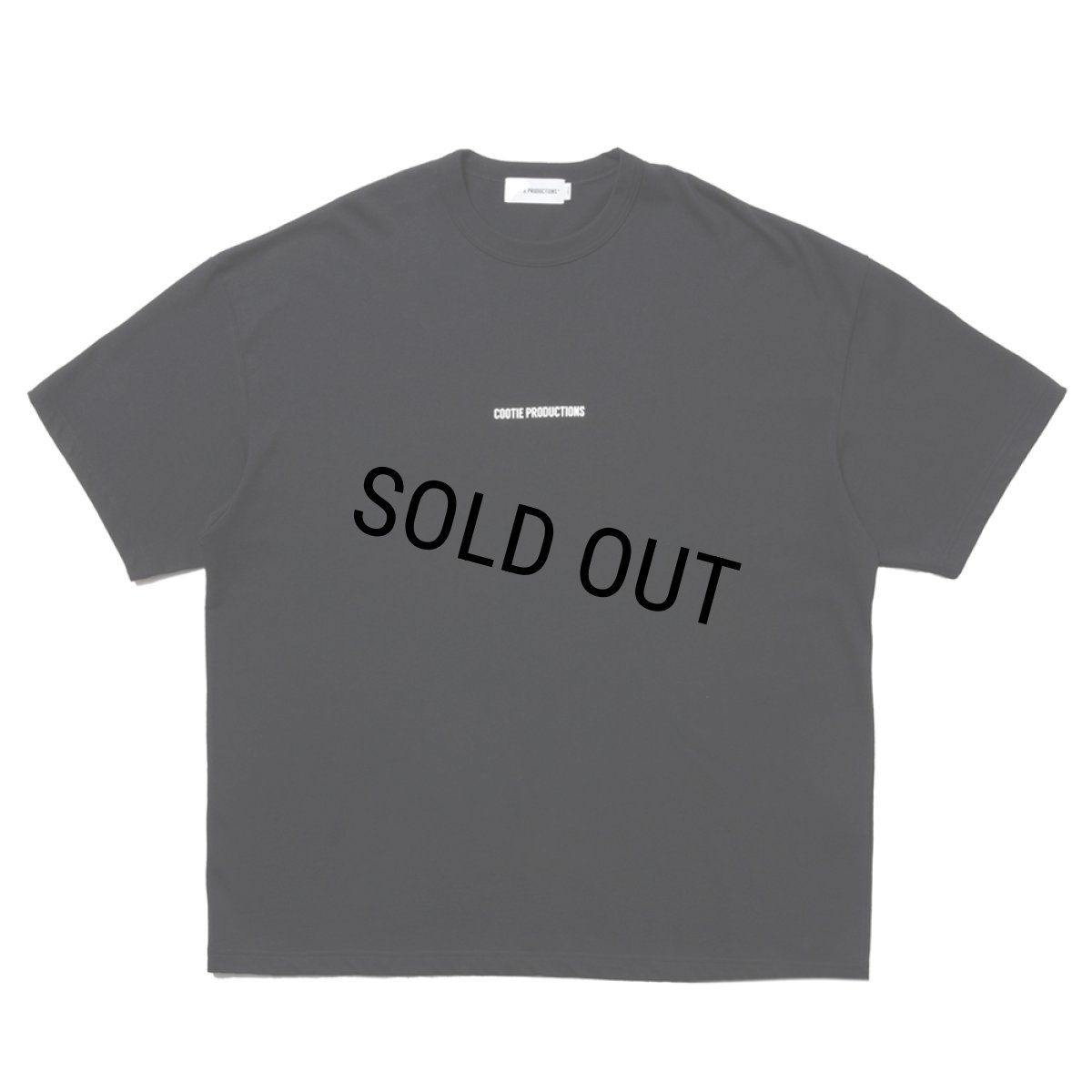 画像1: COOTIE PRODUCTIONS/C/R Smooth Jersey S/S Tee（Black）［スムースジャージT-25春夏］ (1)