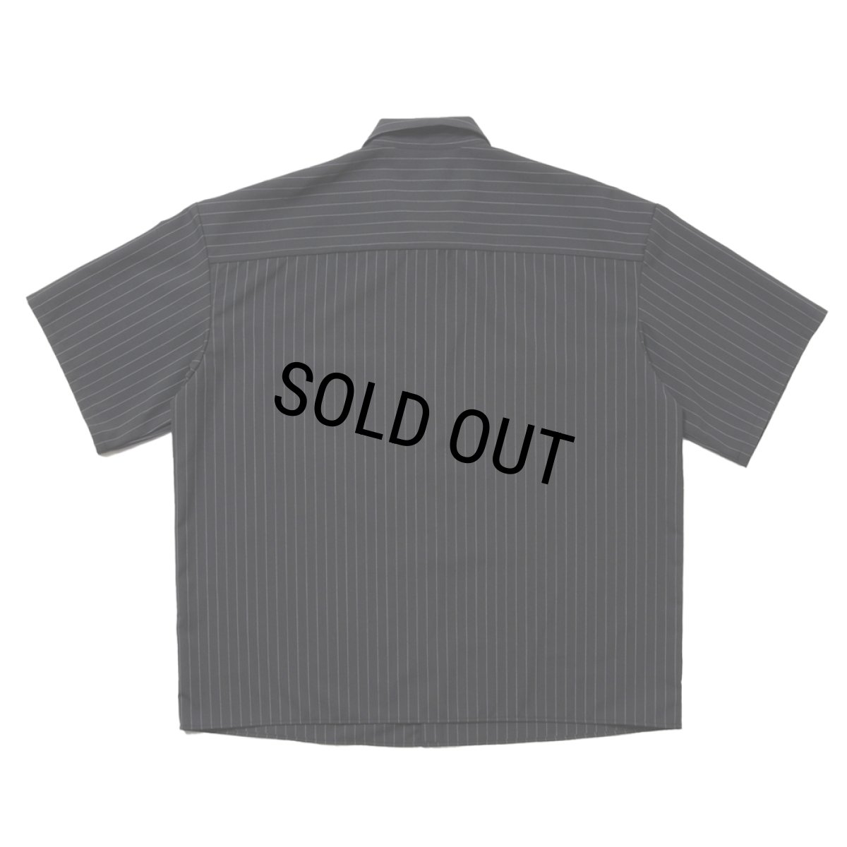 画像2: COOTIE PRODUCTIONS/T/W Work S/S Shirt（Stripe）［ワークシャツ-25春夏］ (2)