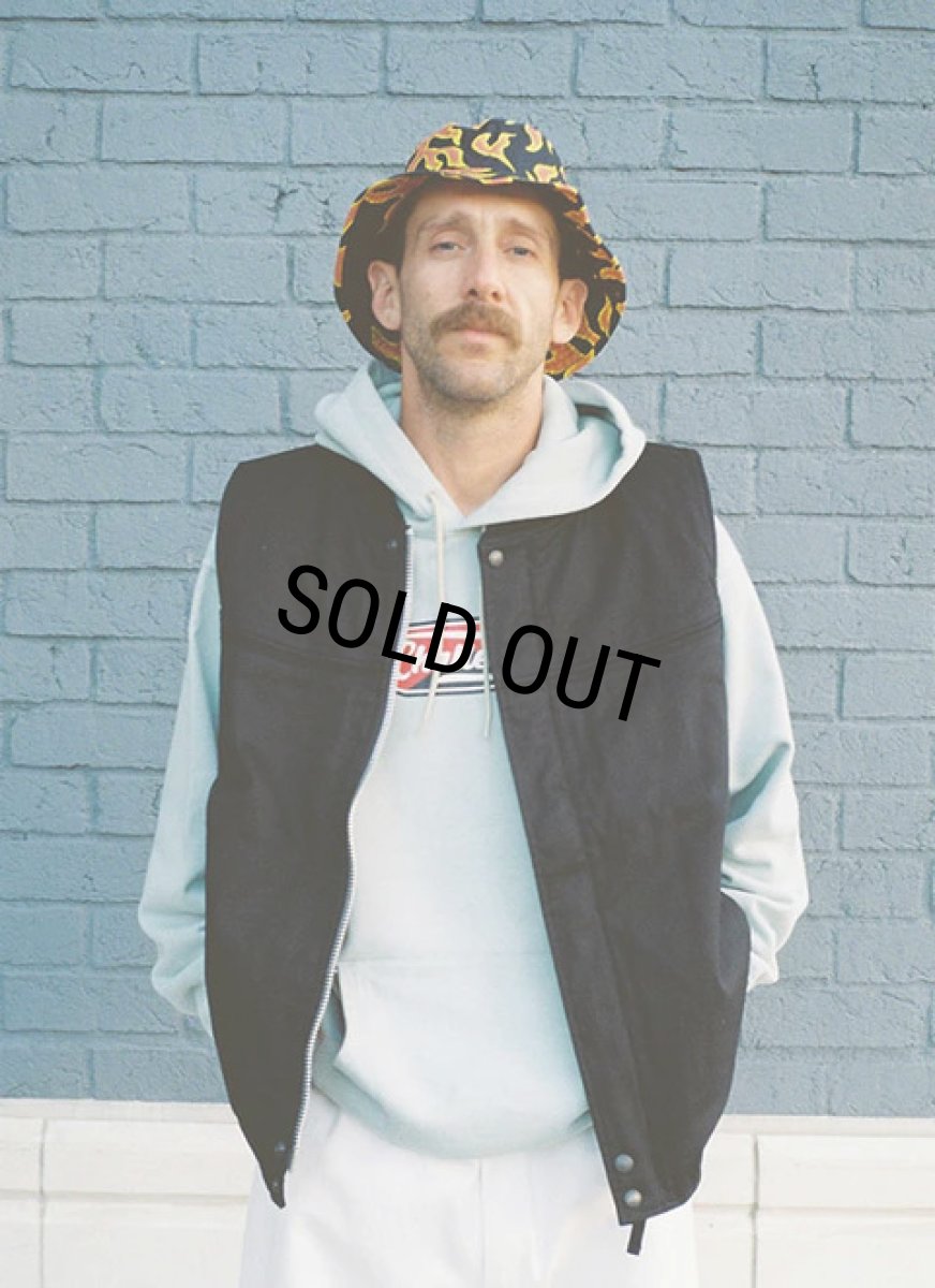 画像2: CHALLENGER/FIRE HAT（ORANGE/BLACK）［ファイヤーハット-25春夏］ (2)