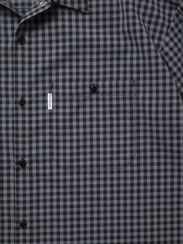 画像3: COOTIE PRODUCTIONS/T/W Work S/S Shirt（Gingham Check）［ワークシャツ-25春夏］