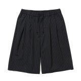 COOTIE PRODUCTIONS/T/W 2 Tuck Easy Shorts（Stripe）［ツータックイージーショーツ-25春夏］