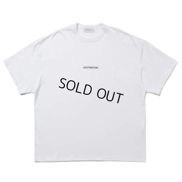画像1: COOTIE PRODUCTIONS/C/R Smooth Jersey S/S Tee（White）［スムースジャージT-25春夏］