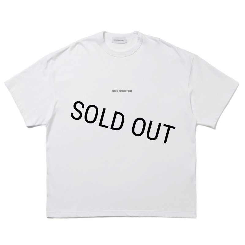 COOTIE PRODUCTIONS/C/R Smooth Jersey S/S Tee（White）［スムース