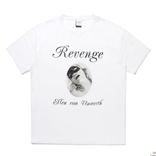 他の写真1: WACKO MARIA/ELLEN VON UNWERTH / WASHED HEAVY WEIGHT T-SHIRT（WHITE）［プリントT-25春夏］