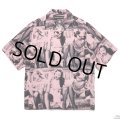 WACKO MARIA/ELLEN VON UNWERTH / HAWAIIAN SHIRT（PINK）［ハワイアンシャツ-25春夏］