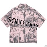 WACKO MARIA/ELLEN VON UNWERTH / HAWAIIAN SHIRT（PINK）［ハワイアンシャツ-25春夏］