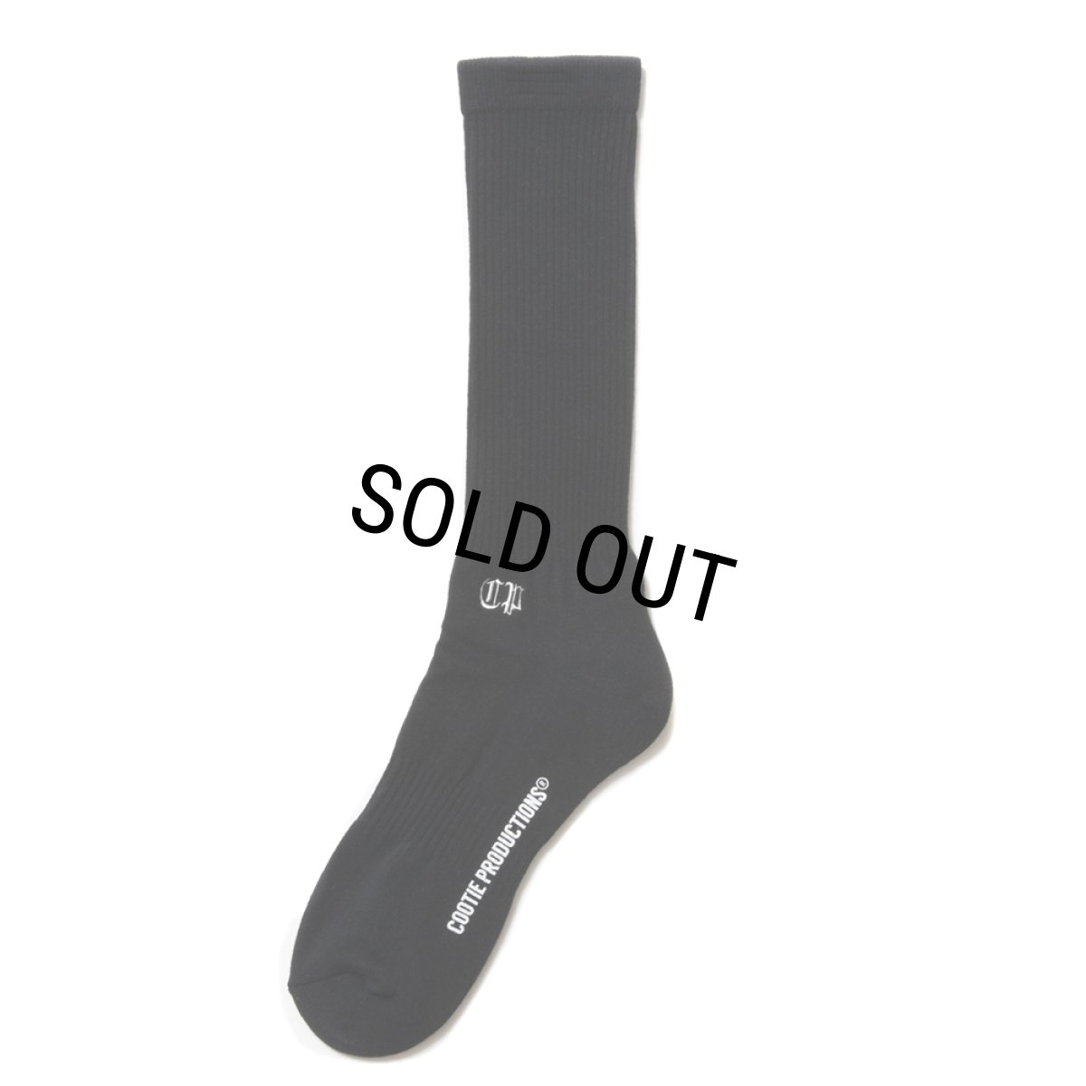 画像1: COOTIE PRODUCTIONS/Raza High Socks（Black）［ハイソックス-25春夏］ (1)