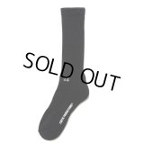 COOTIE PRODUCTIONS/Raza High Socks（Black）［ハイソックス-25春夏］