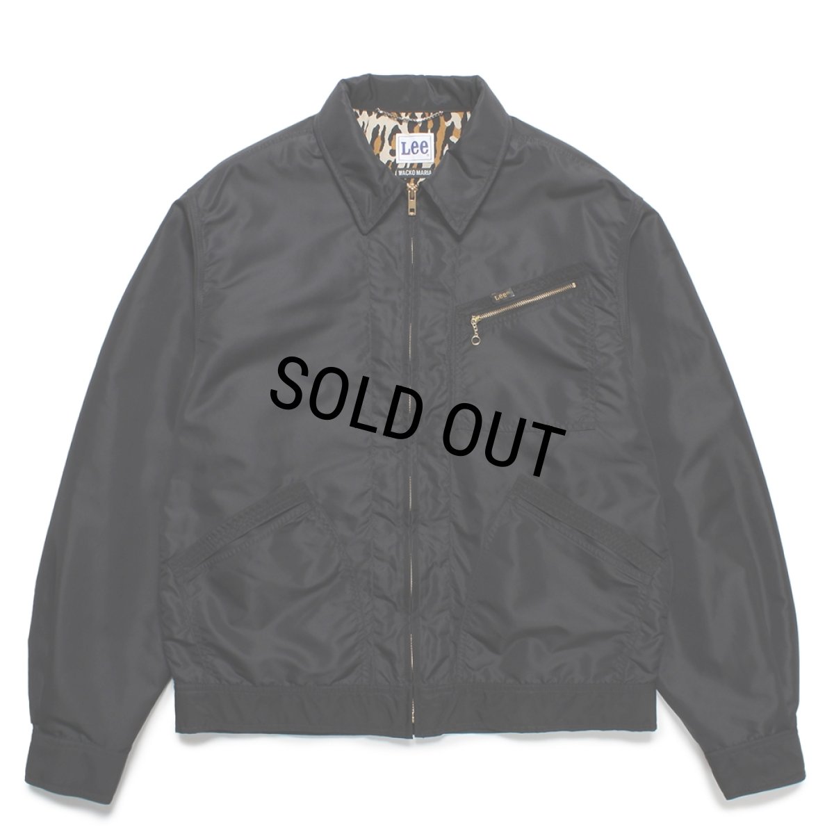 画像1: WACKO MARIA/LEE / NYLON 91-B JACKET（BLACK）［ナイロン91-B JKT-25春夏］ (1)