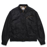 WACKO MARIA/LEE / NYLON 91-B JACKET（BLACK）［ナイロン91-B JKT-25春夏］