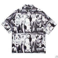 画像1: WACKO MARIA/ELLEN VON UNWERTH / HAWAIIAN SHIRT（WHITE）［ハワイアンシャツ-25春夏］ (1)