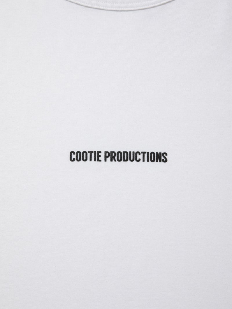 画像2: COOTIE PRODUCTIONS/C/R Smooth Jersey S/S Tee（White）［スムースジャージT-25春夏］