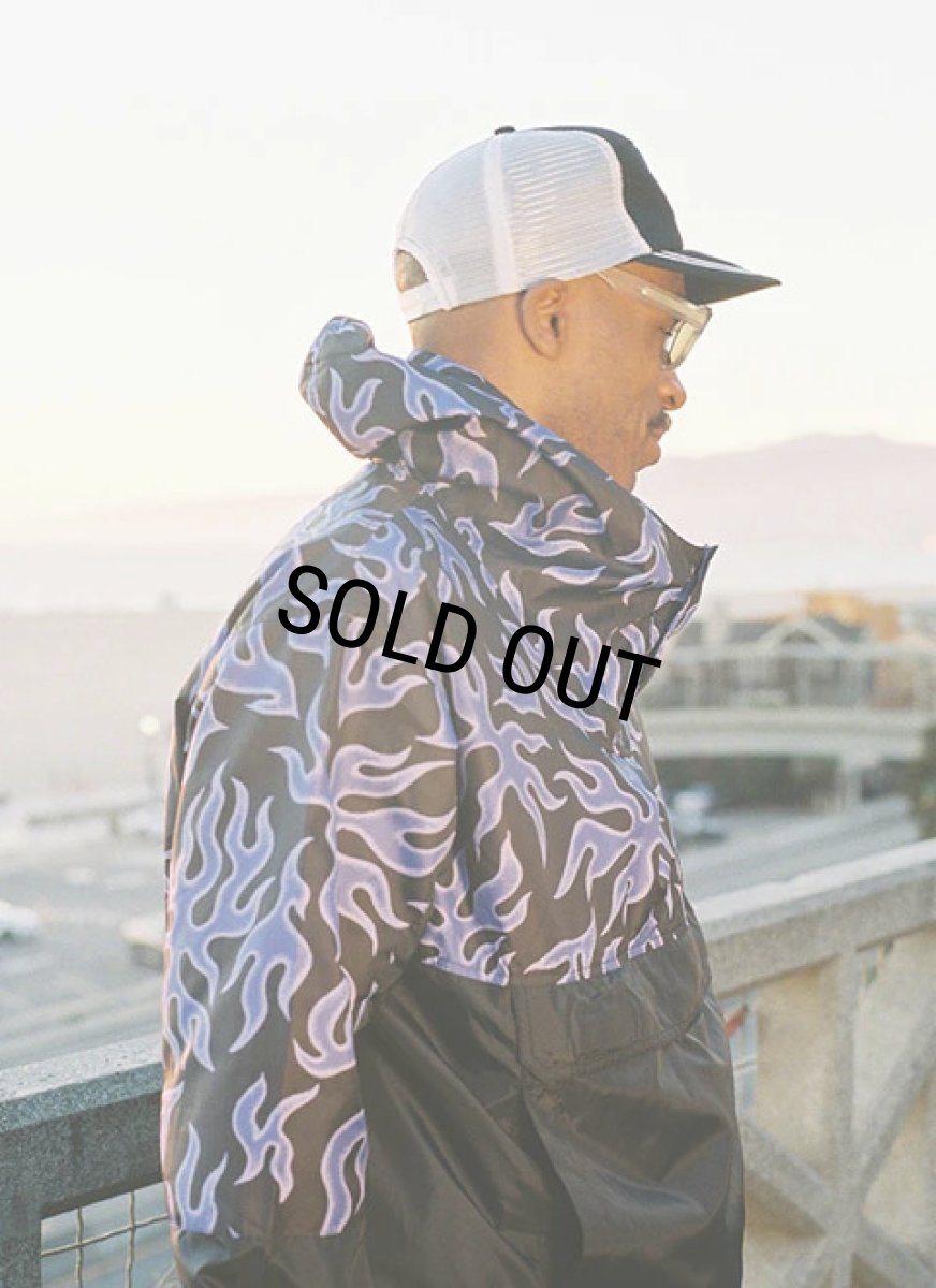 画像10: CHALLENGER/PACKABLE FIRE ANORAK（ORANGE/BLACK）［パッカブルファイヤーアノラック-25春夏］ (10)