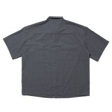 画像2: COOTIE PRODUCTIONS/T/W Work S/S Shirt（Gingham Check）［ワークシャツ-25春夏］ (2)
