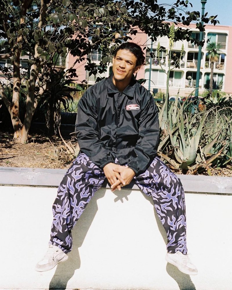 画像3: CHALLENGER/FIRE PANTS（PURPLE/BLACK）［ファイヤーパンツ-25春夏］