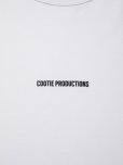 画像2: COOTIE PRODUCTIONS/C/R Smooth Jersey S/S Tee（White）［スムースジャージT-25春夏］ (2)