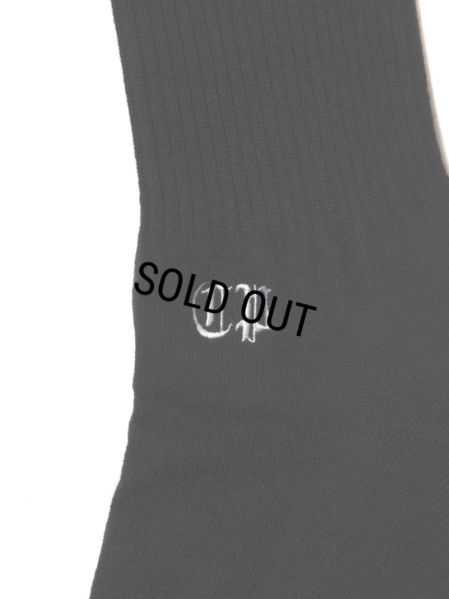 画像2: COOTIE PRODUCTIONS/Raza High Socks（Black）［ハイソックス-25春夏］ (2)