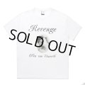 WACKO MARIA/ELLEN VON UNWERTH / WASHED HEAVY WEIGHT T-SHIRT（WHITE）［プリントT-25春夏］