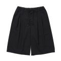 COOTIE PRODUCTIONS/T/W 2 Tuck Easy Shorts（Black）［ツータックイージーショーツ-25春夏］