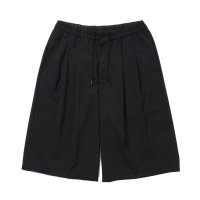 COOTIE PRODUCTIONS/T/W 2 Tuck Easy Shorts（Black）［ツータックイージーショーツ-25春夏］