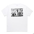 画像1: WACKO MARIA/ELLEN VON UNWERTH / WASHED HEAVY WEIGHT T-SHIRT（WHITE）［プリントT-25春夏］ (1)