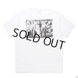 WACKO MARIA/ELLEN VON UNWERTH / WASHED HEAVY WEIGHT T-SHIRT（WHITE）［プリントT-25春夏］
