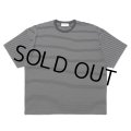 COOTIE PRODUCTIONS/Border S/S Tee（Black）［ボーダーT-25春夏］