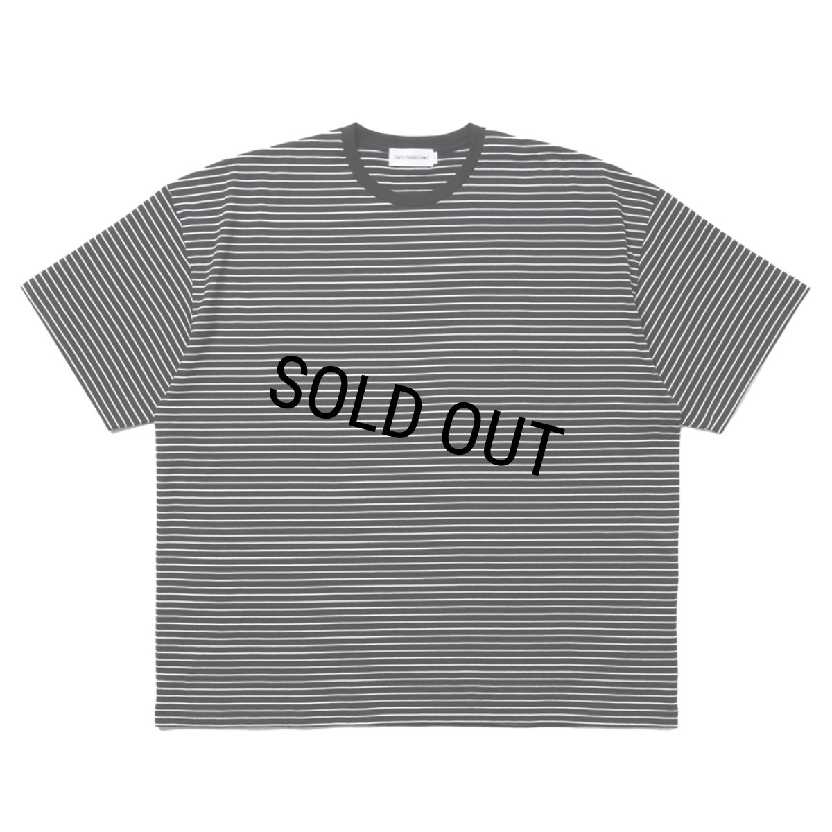 画像1: COOTIE PRODUCTIONS/Border S/S Tee（Black）［ボーダーT-25春夏］ (1)