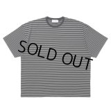 COOTIE PRODUCTIONS/Border S/S Tee（Black）［ボーダーT-25春夏］